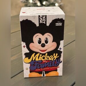 Authentic Pop Mart Mickey Family Cute Together Keychain/Bag charm (Sealed)